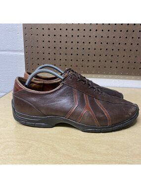 ALLEN EDMONDS "Traveler" Brown Leather Casual Oxford Driving Shoe Size 11.5 D